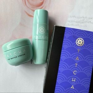 TATCHA Water Cream & Deep Cleanse Travel Set NIB